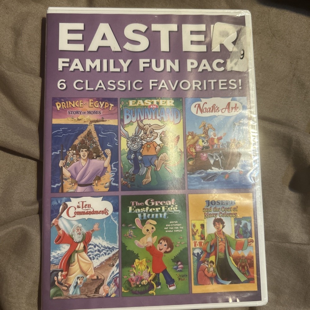 Easter Family Fun Pack - 6 Classic Favorites (DVD, 2015) New - Picture 1 of 2